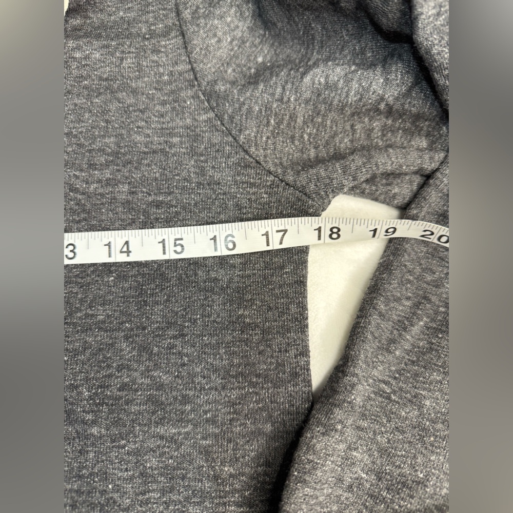 Alternative Apparel Fleece Hoodie Women Eco-Fleece Sweatshirt Grey New Medium - Picture 2 of 6